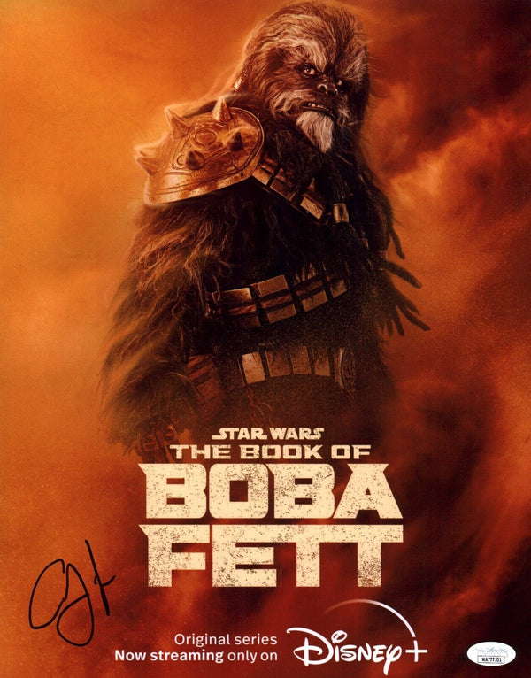 Carey Jones Star Wars The Book of Boba Fett 8x10 Signed Photo JSA COA Certified Autograph GalaxyCon