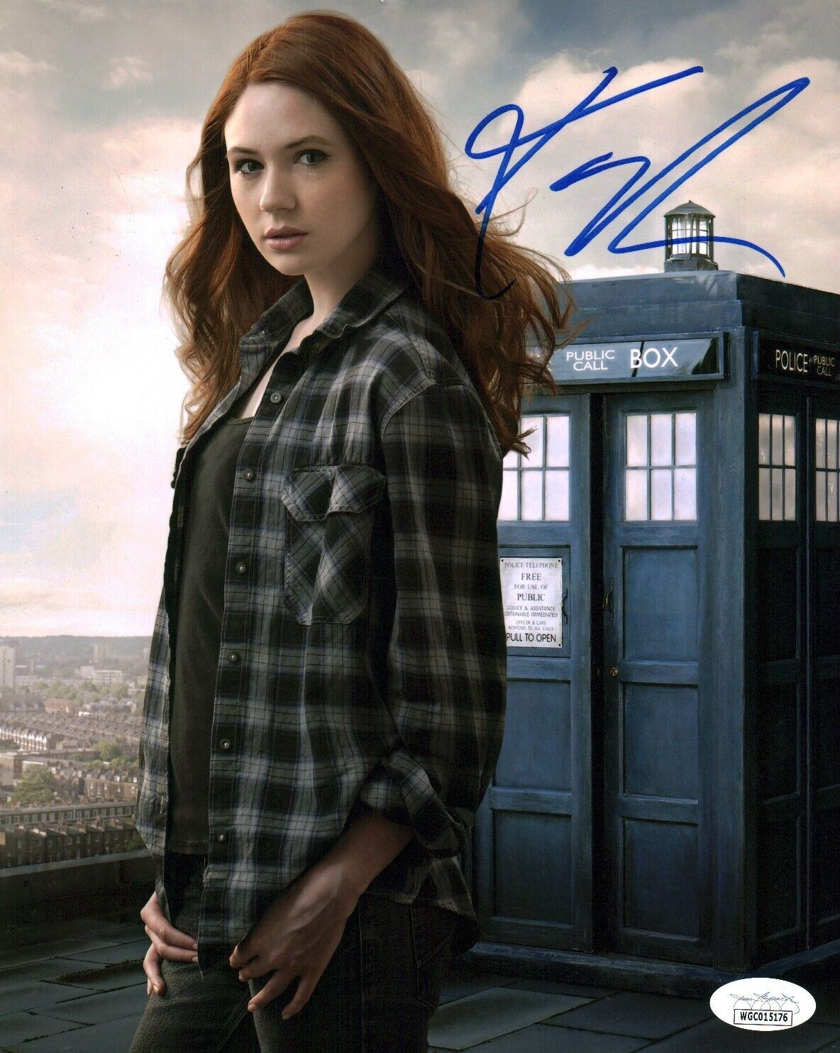 Karen Gillan Doctor Who 8x10 Signed Photo JSA COA Certified Autograph