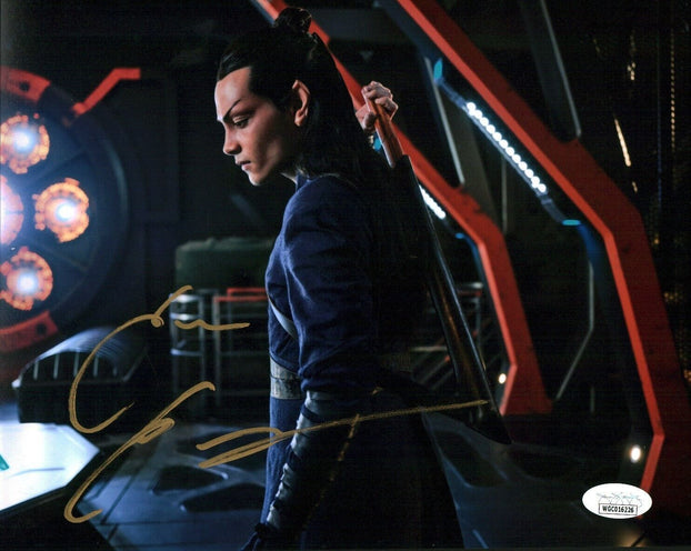 Evan Evagora Star Trek Signed Photo 8x10 Signed Photo JSA Certified Autograph