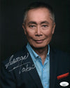 George Takei Headshot 8x10 Signed Photo JSA Certified Autograph GalaxyCon