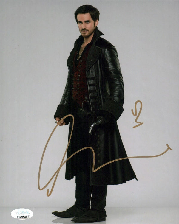 Colin O'Donoghue Once Upon A Time 8x10 Signed Photo JSA COA Certified Autograph
