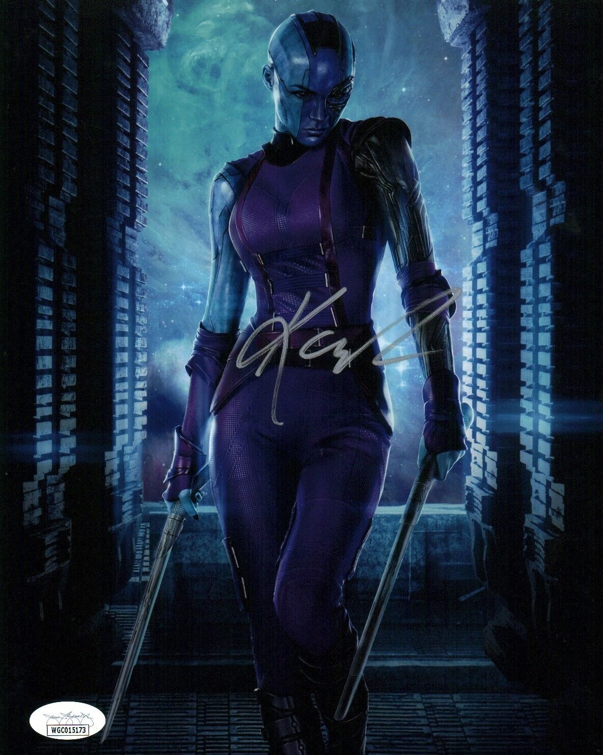 Karen Gillan Guardians of the Galaxy 8x10 Signed Photo JSA Certified Autograph