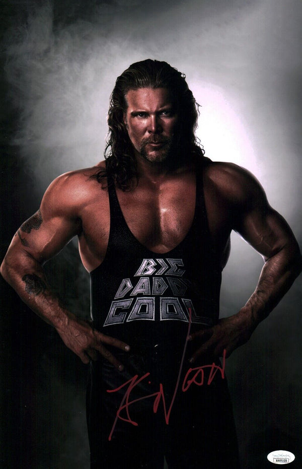Kevin Nash WWE Wrestling 11x17 Signed Photo Poster JSA COA Certified Autograph