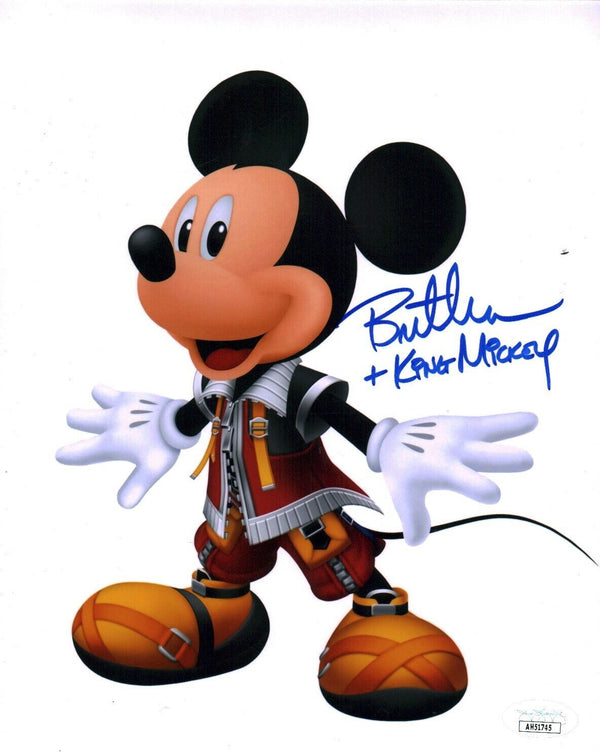 Bret Iwan Disney Kingdom Hearts 8x10 Signed Photo JSA COA Certified Autograph