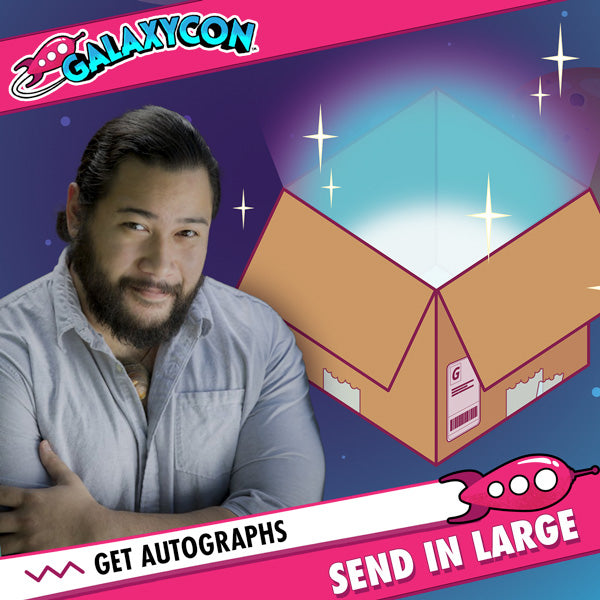 Cooper Andrews: Send In Your Own Item to be Autographed, SALES CUT OFF 11/10/24