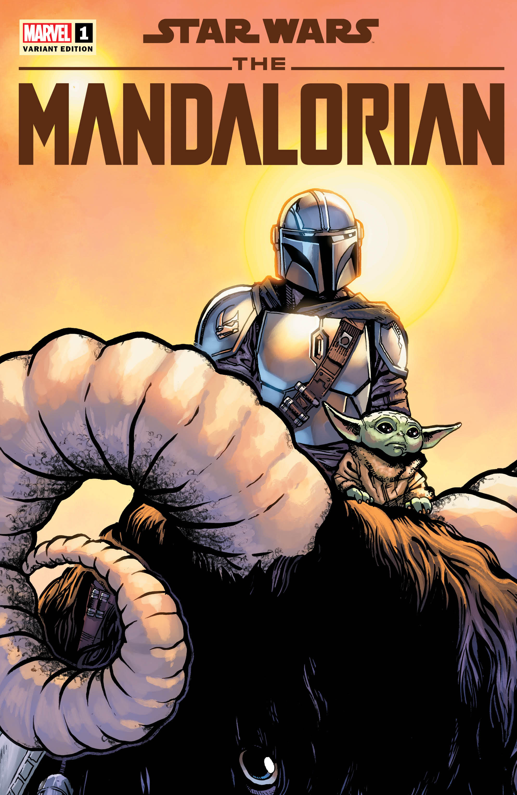 Star Wars The Mandalorian Season 2 #1 GalaxyCon Exclusive Variant Comic