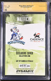 Disney Villains Maleficent #1 GalaxyCon Exclusive Virgin Variant CGC Signature Series 9.8 Signed & Sketch by Otrakji GalaxyCon