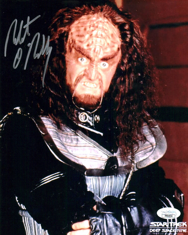 Robert O'Reilly Star Trek 8x10 Photo Signed Autographed JSA Certified COA