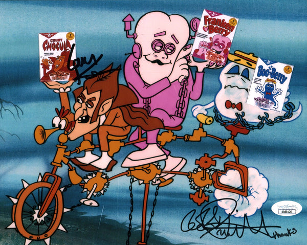 General Mills Cereal  8x10 Signed Photo Cast x2 Pruitt Kenny Autograph JSA Certified