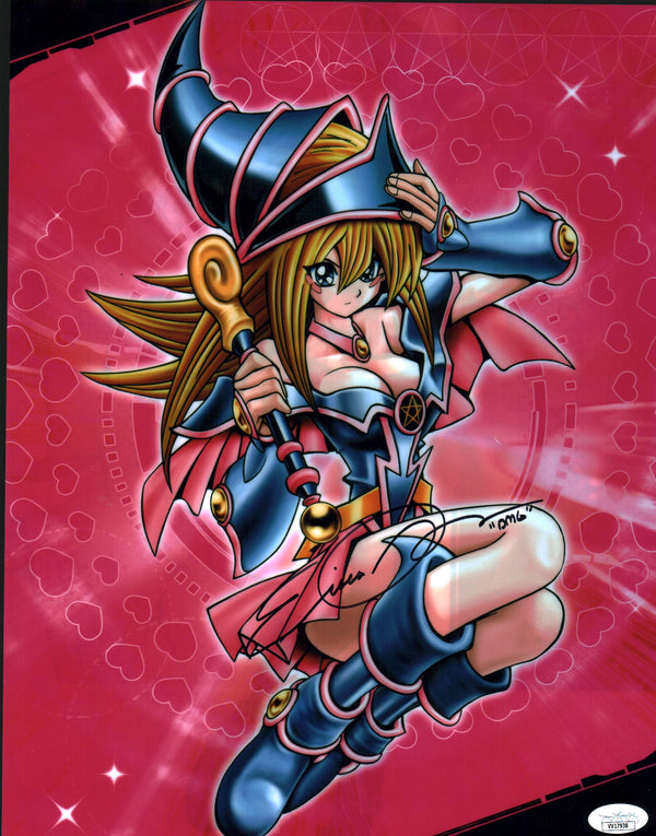 Erica Schroeder Yu-Gi-Oh! 11x14 Mini Poster Signed JSA Certified Autograph