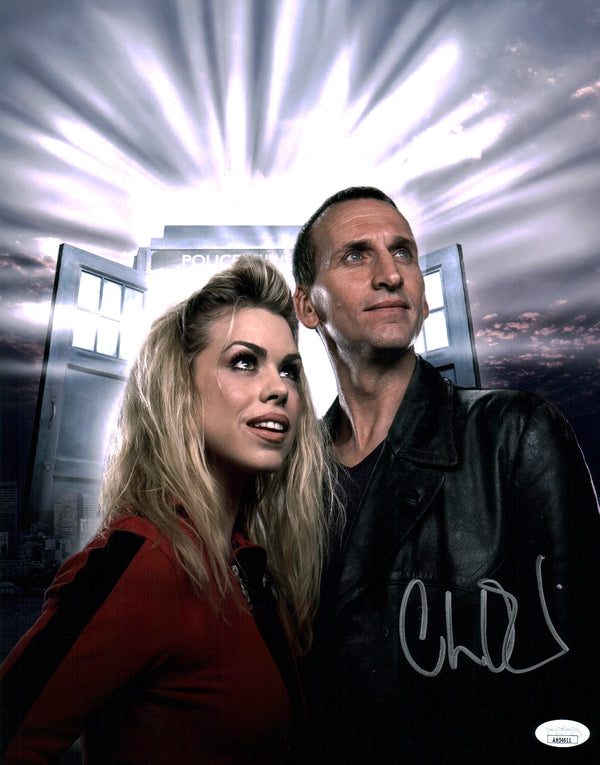Christopher Eccleston Doctor Who 11x14 Signed Photo Poster JSA Certified Autograph