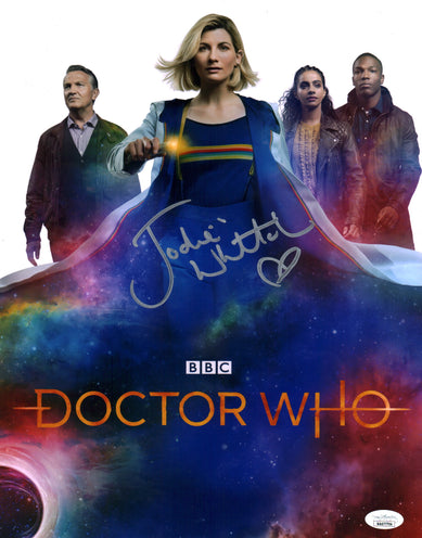 Jodie Whittaker Doctor Who 11x14 Signed Photo Poster JSA Certified Autograph