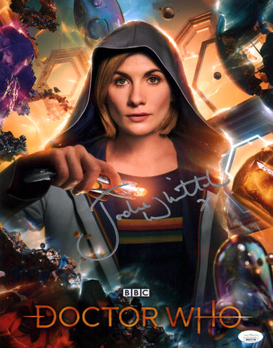 Jodie Whittaker Doctor Who 11x14 Signed Photo Poster JSA Certified Autograph