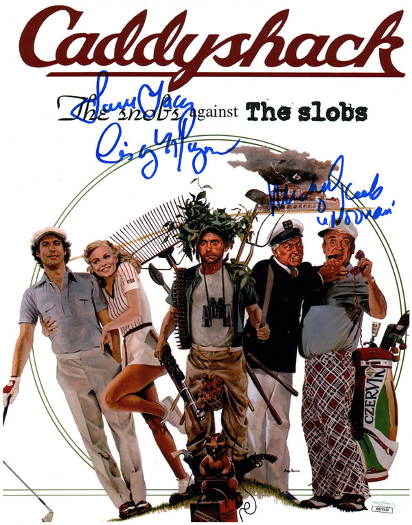 Cindy Morgan signed Caddyshack In White Golf Shirt 8x10 Photo