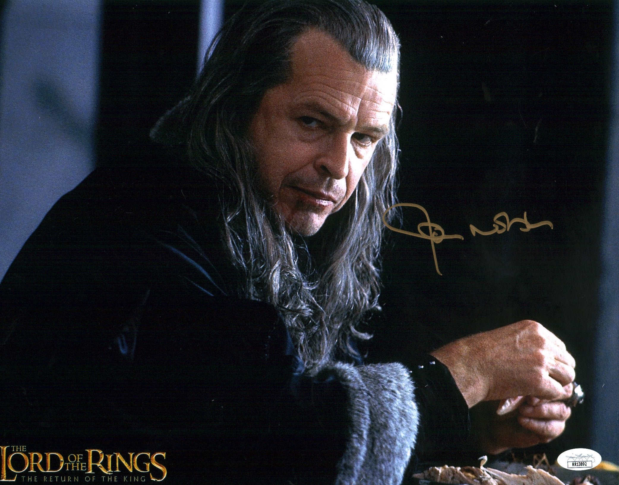 John Noble LOTR Lord of the Rings 11x14 Photo Poster Signed Autographed JSA COA Certified