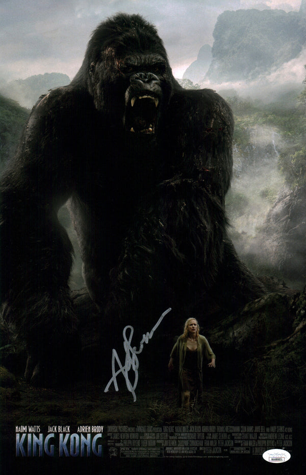 Andy Serkis King Kong 11x17 Signed Photo Poster JSA Certified Autograph