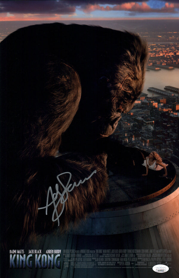 Andy Serkis King Kong 11x17 Signed Mini Poster JSA Certified Autograph