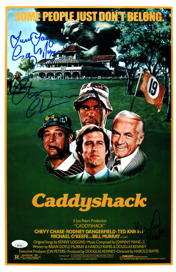 Cindy Morgan signed Caddyshack In White Golf Shirt 8x10 Photo