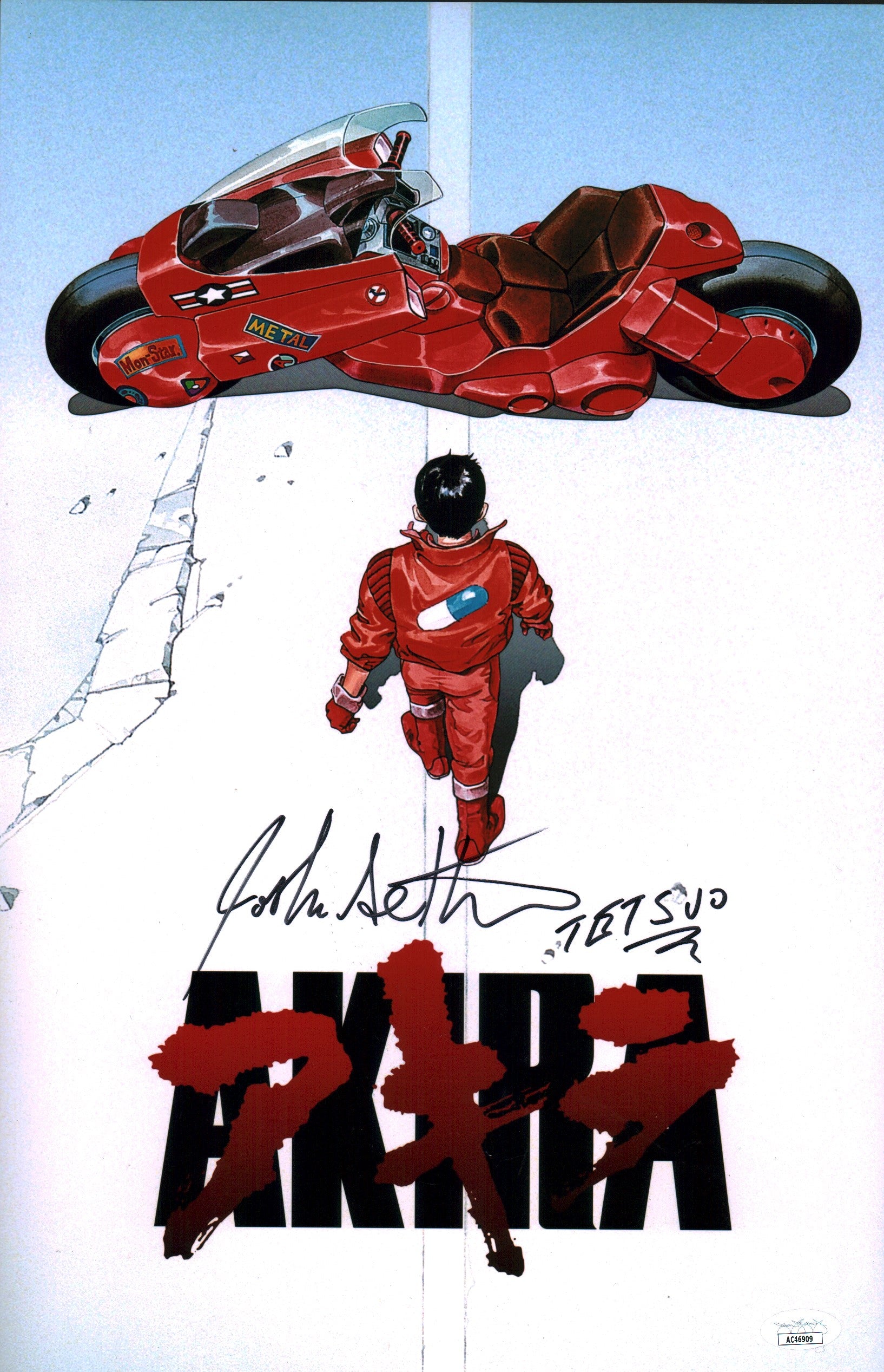 Joshua Seth Akira 11x17 Signed Mini Poster JSA Certified Autograph
