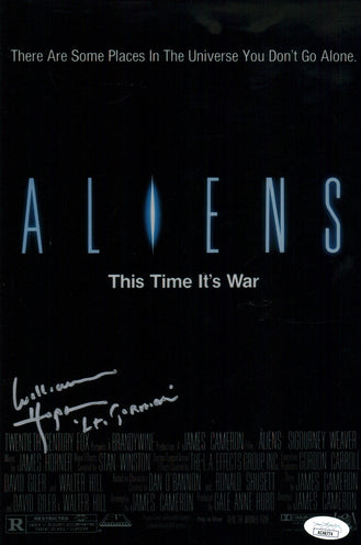 William Hope Aliens 8x12 Photo Signed Autograph JSA Certified COA Auto