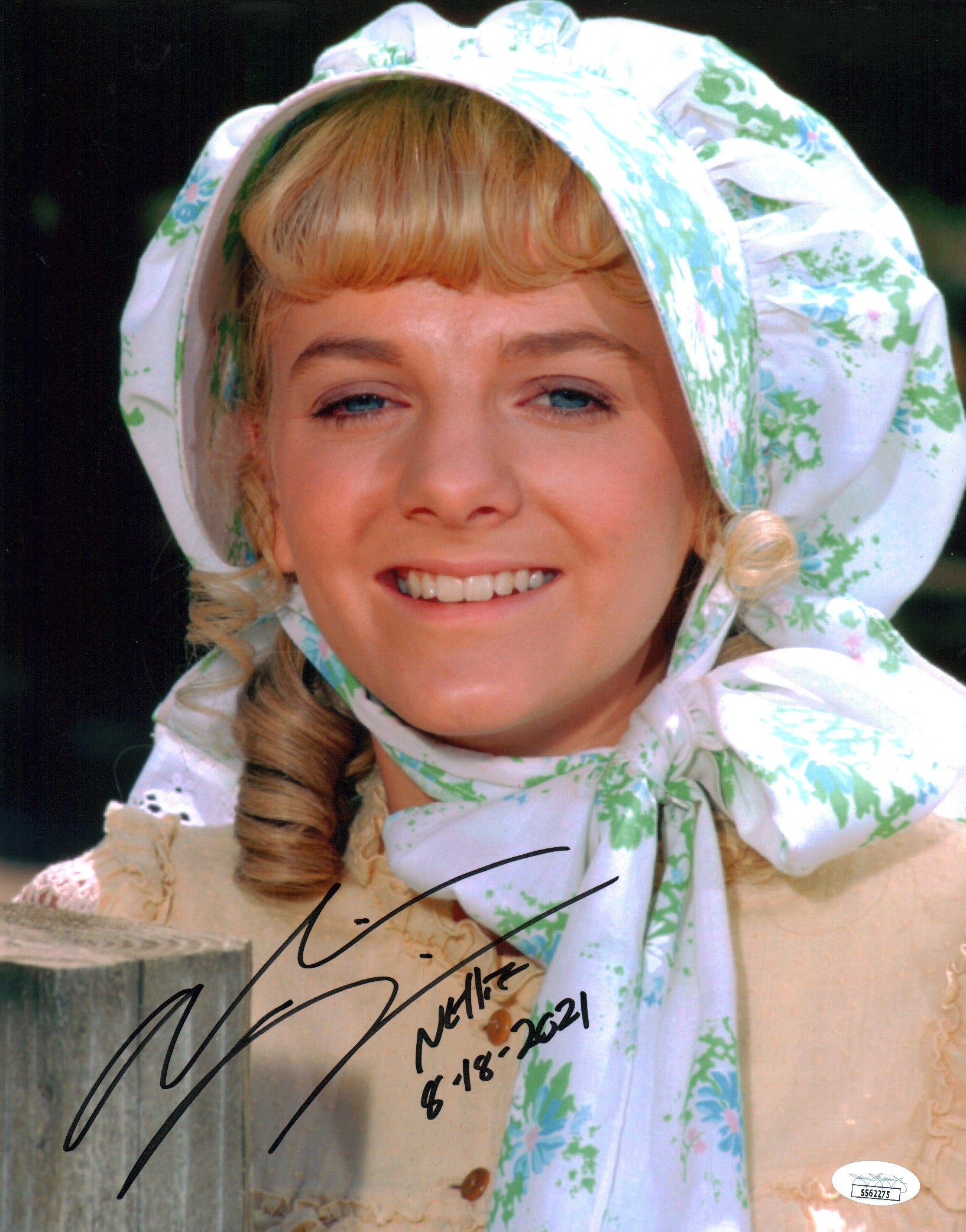 Alison Arngrim Little House on the Prairie 11x14 Photo Poster Signed JSA Certified Autograph