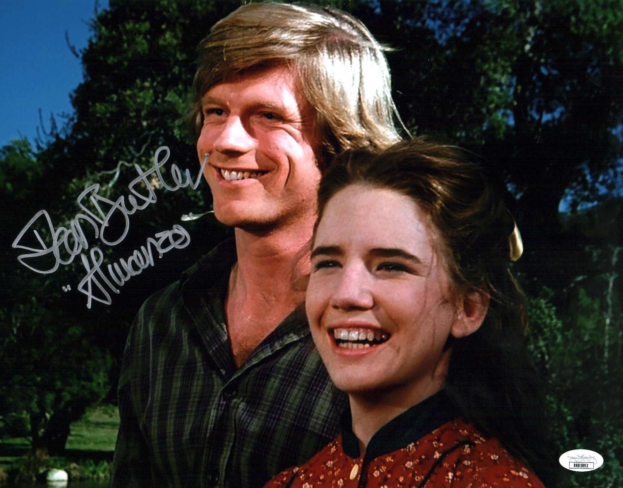 Dean Butler Little House on the Prairie 11x14 Photo Poster Signed Autograph JSA Certified