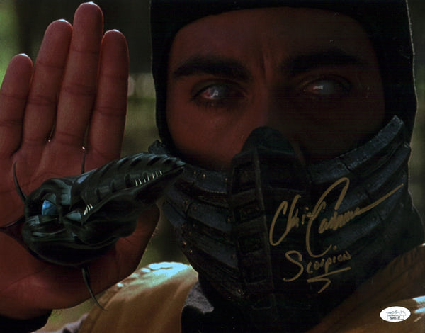 Chris Casamassa Mortal Kombat 11x14 Signed Photo Poster JSA Certified Autograph