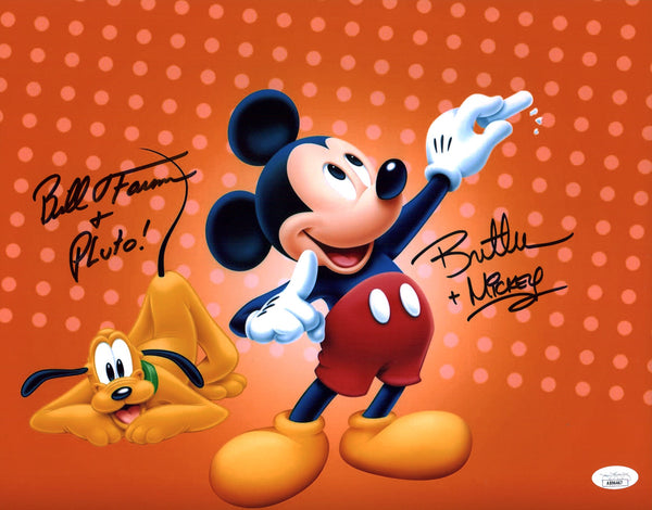 Mickey Mouse Clubhouse 11x14 Photo Poster Signed Farmer Iwan Autograph JSA Certified COA Auto