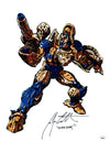 Ian James Corlett Beast Machines: Transformers 11x14 Signed Photo Poster JSA COA Certified Autograph