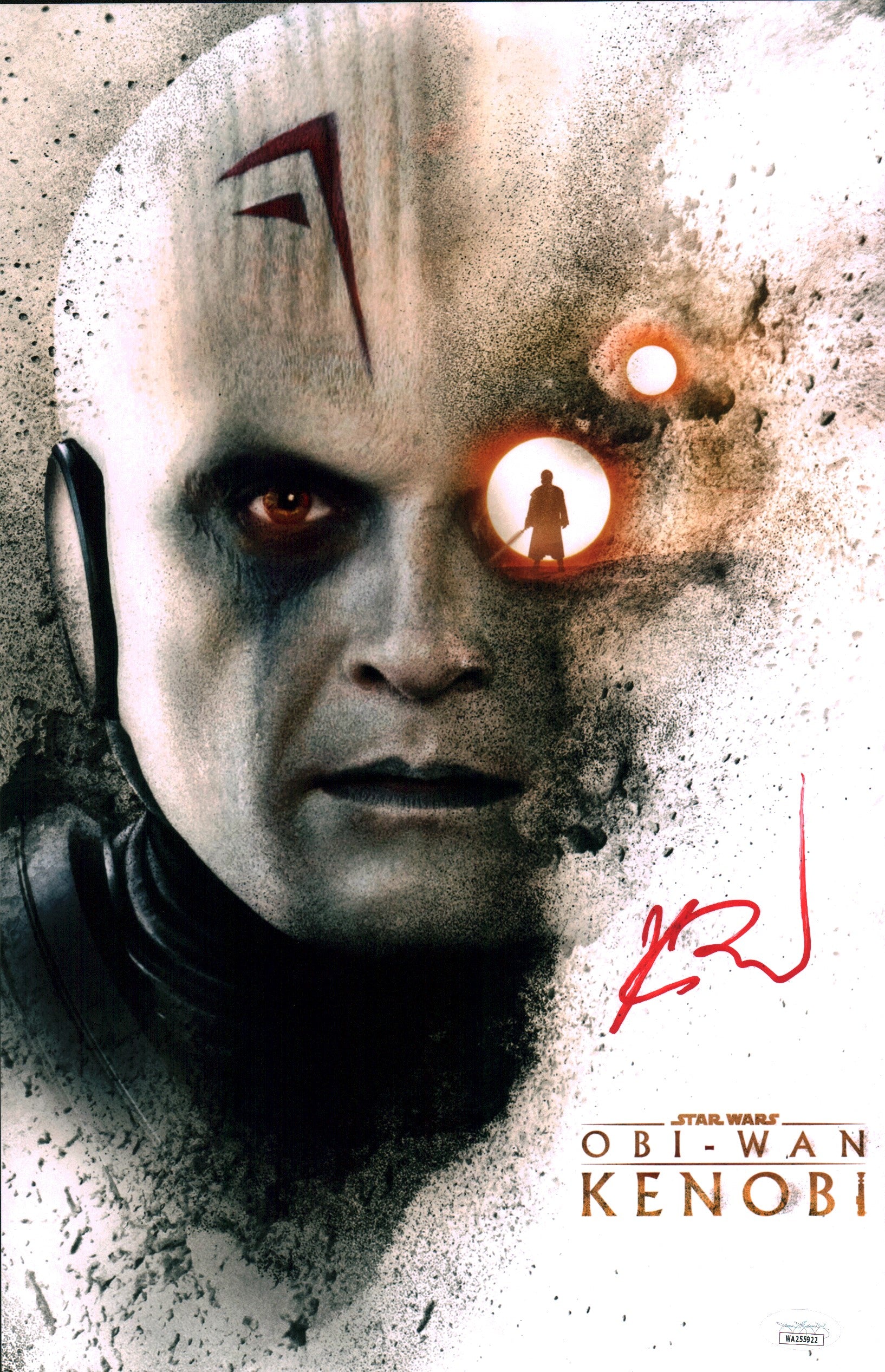 Rupert Friend Star Wars Obi-Wan Kenobi 11x17 Signed Photo Poster JSA COA Certified Autograph