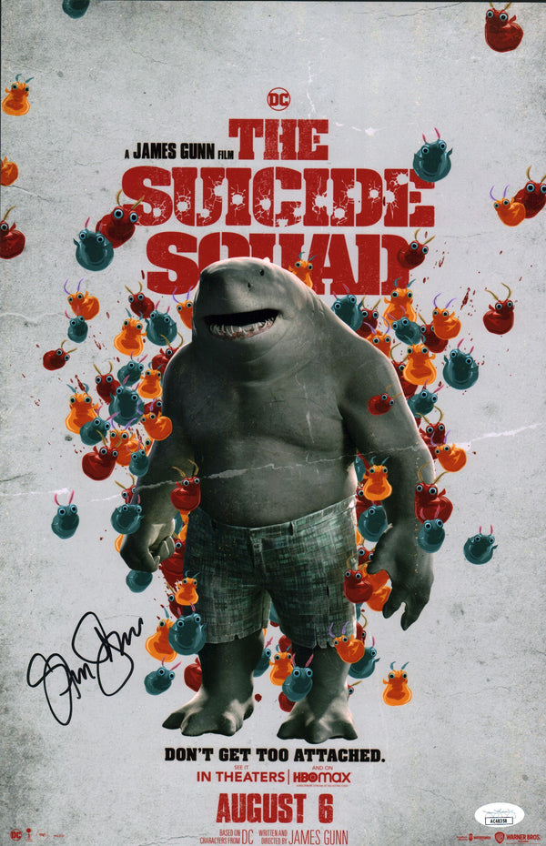Steve Agee Suicide Squad 11x17 Photo Poster Signed Autograph JSA Certified COA Auto