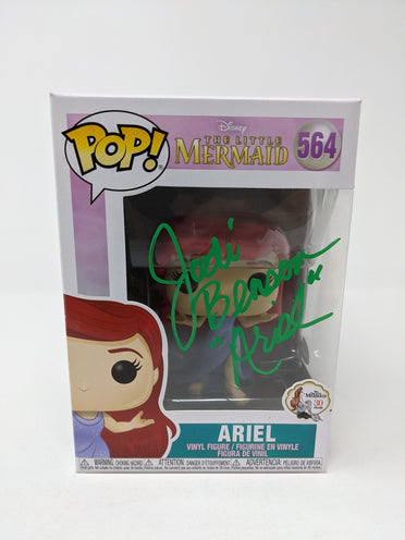 Jodi Benson Disney Little Mermaid Ariel #564 Exclusive Signed Funko Pop JSA Certified Autograph