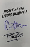 R.L. Stine & Tim Jacobus Signed GOOSEBUMPS Book "Night of the Living Dummy 2" New Cover JSA COA Certified Autograph