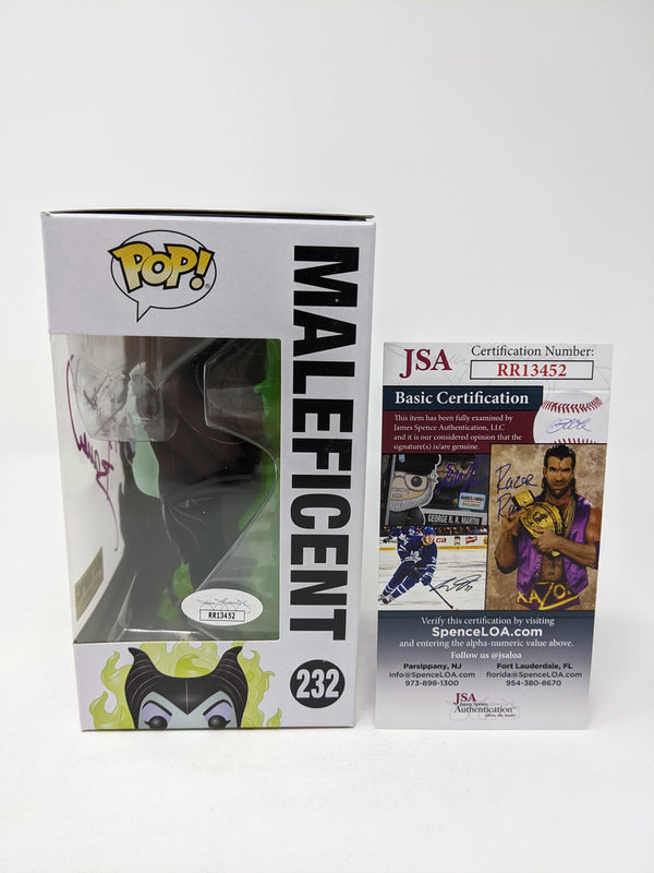 Kristin Bauer Disney Maleficent #232 Hot Topic Exclusive Once Upon a Time Signed Funko Pop JSA COA  Autograph