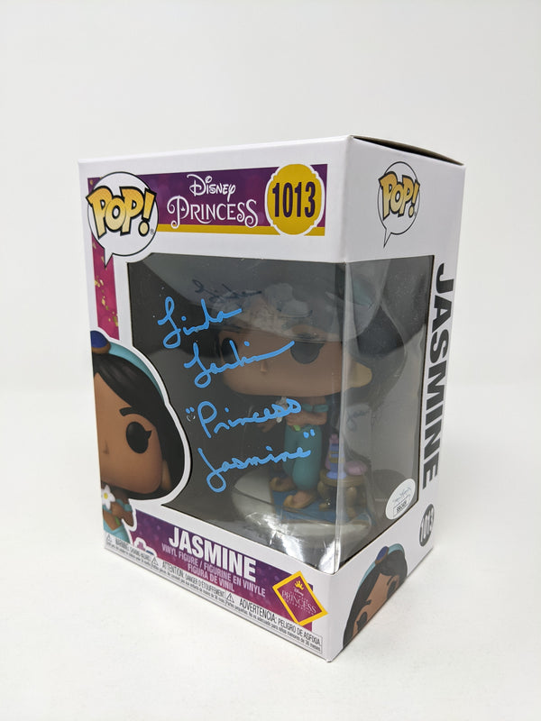 Linda Larkin Disney's Aladdin Jasmine #1013 Signed Funko Pop JSA Certified Autograph