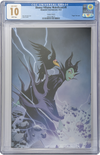 Disney Villains Maleficent #1 Lee Cover R 1:200 Virgin Foil Edition Variant CGC Universal 10 Gem Mint