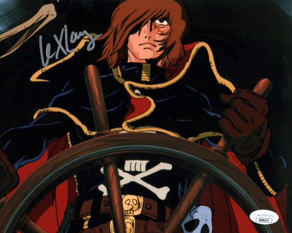 Lex Lang Space Pirate Captain Herlock 8x10 Signed Photo JSA COA Certified Autograph