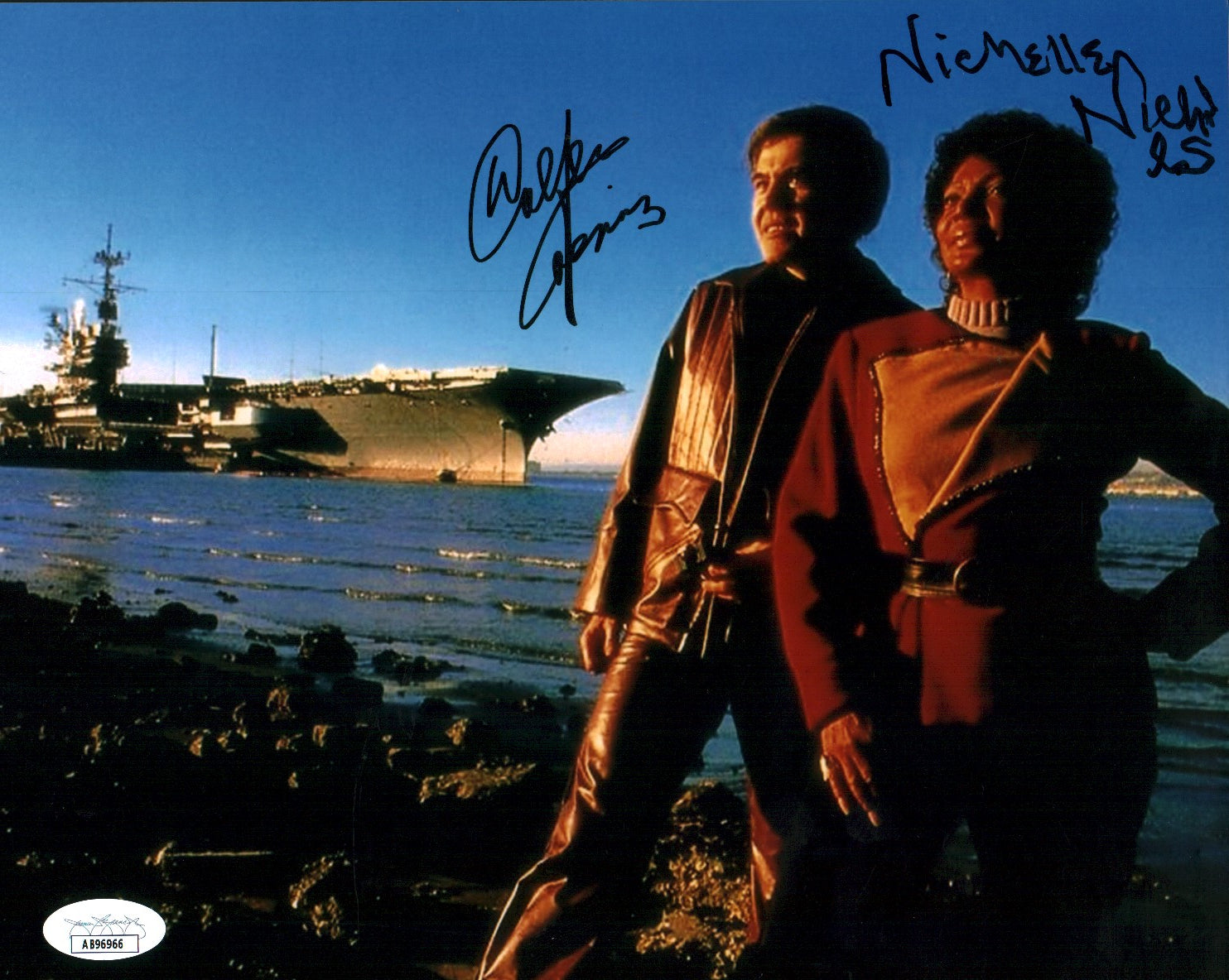 Star Trek 8x10 Photo Signed Autograph Koenig Nichols JSA Certified COA Auto