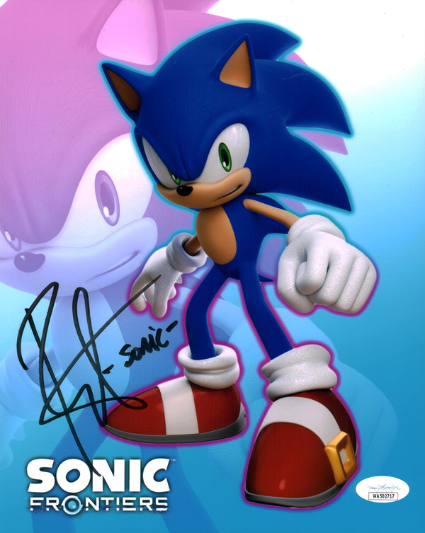 Roger Craig Smith Sonic Frontiers 8x10 Signed Photo JSA COA Certified Autograph