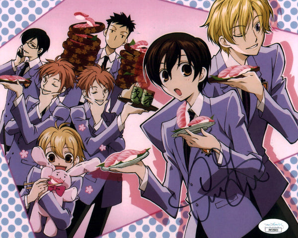 Caitlin Glass Ouran High School Host Club 8x10 Photo Signed Autographed JSA Certified COA