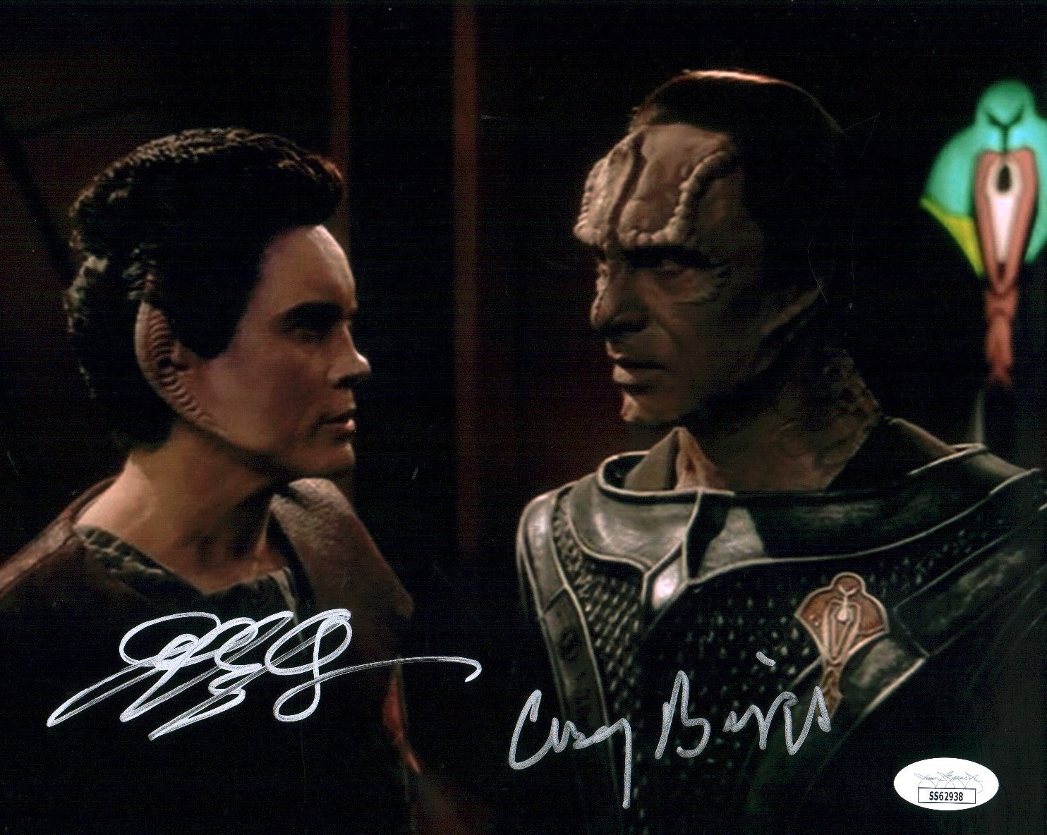 Star Trek: DS9 8x10 Photo Signed Biggs Combs Autograph JSA Certified COA