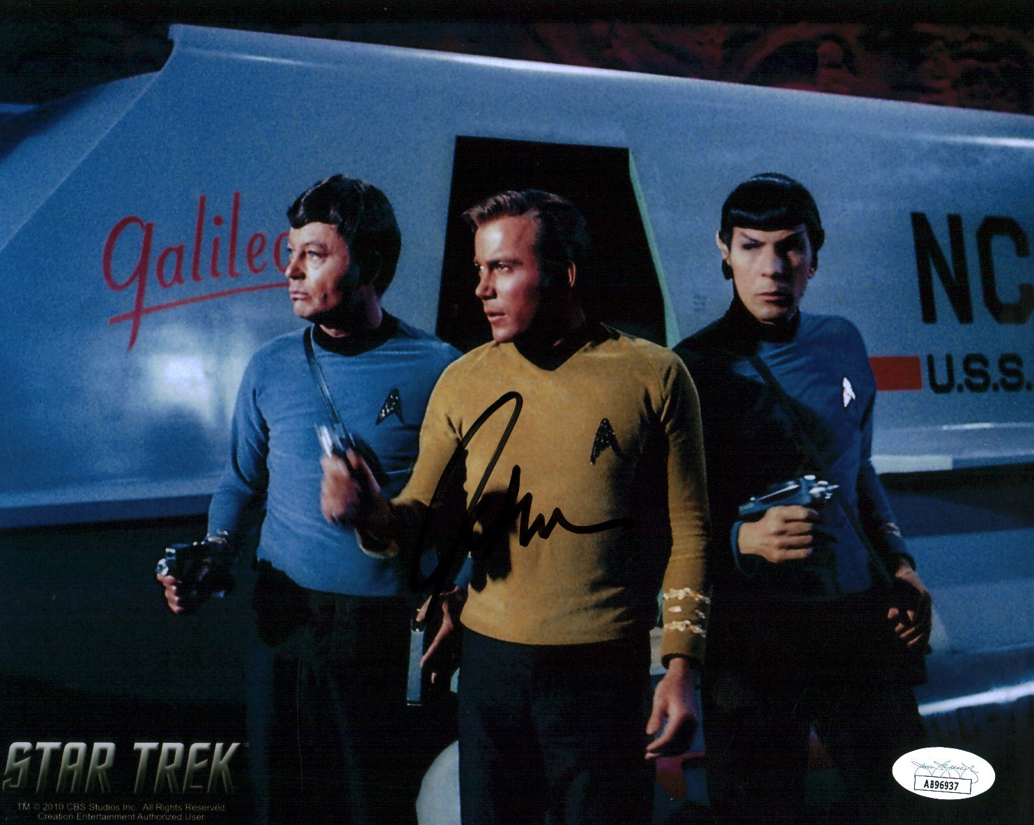 William Shatner Star Trek 8x10 Signed Photo JSA COA Certified Autograph