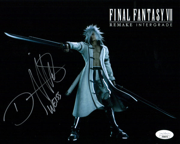 Daman Mills Final Fantasy VII 8x10 Signed Photo JSA COA Certified Autograph