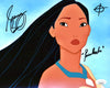 Irene Bedard Disney Pocahontas 8x10 Signed Photo JSA COA Certified Autograph