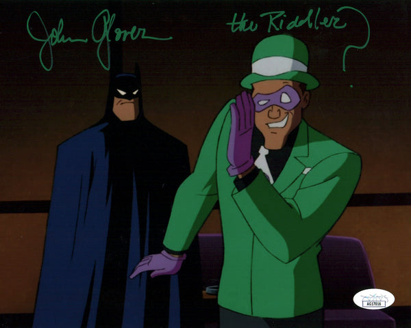 John Glover Batman 8x10 Signed Photo JSA Certified Autograph