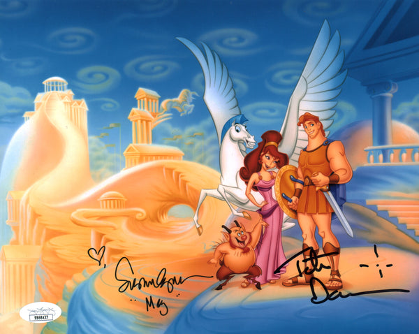 Disney Hercules 8x10 Signed Photo Donovan Egan JSA  Certified Autograph