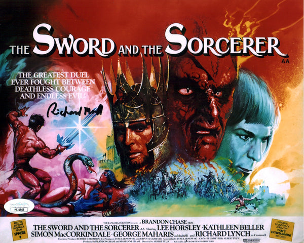 Richard Moll The Sword and the Sorcerer 8x10 Signed Photo JSA COA Certified Autograph