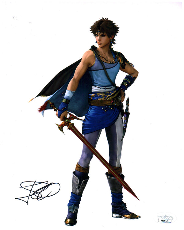 Jason Spisak Dissidia Final Fantasy 8x10 Signed Photo JSA Certified Autograph
