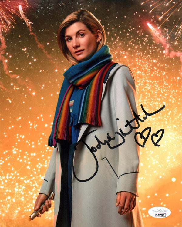 Jodie Whittaker Doctor Who 8x10 Signed Photo JSA Certified Autograph
