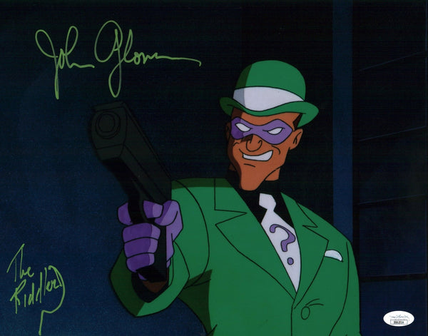 John Glover Batman 11x14 Photo Poster Signed JSA Certified Autograph